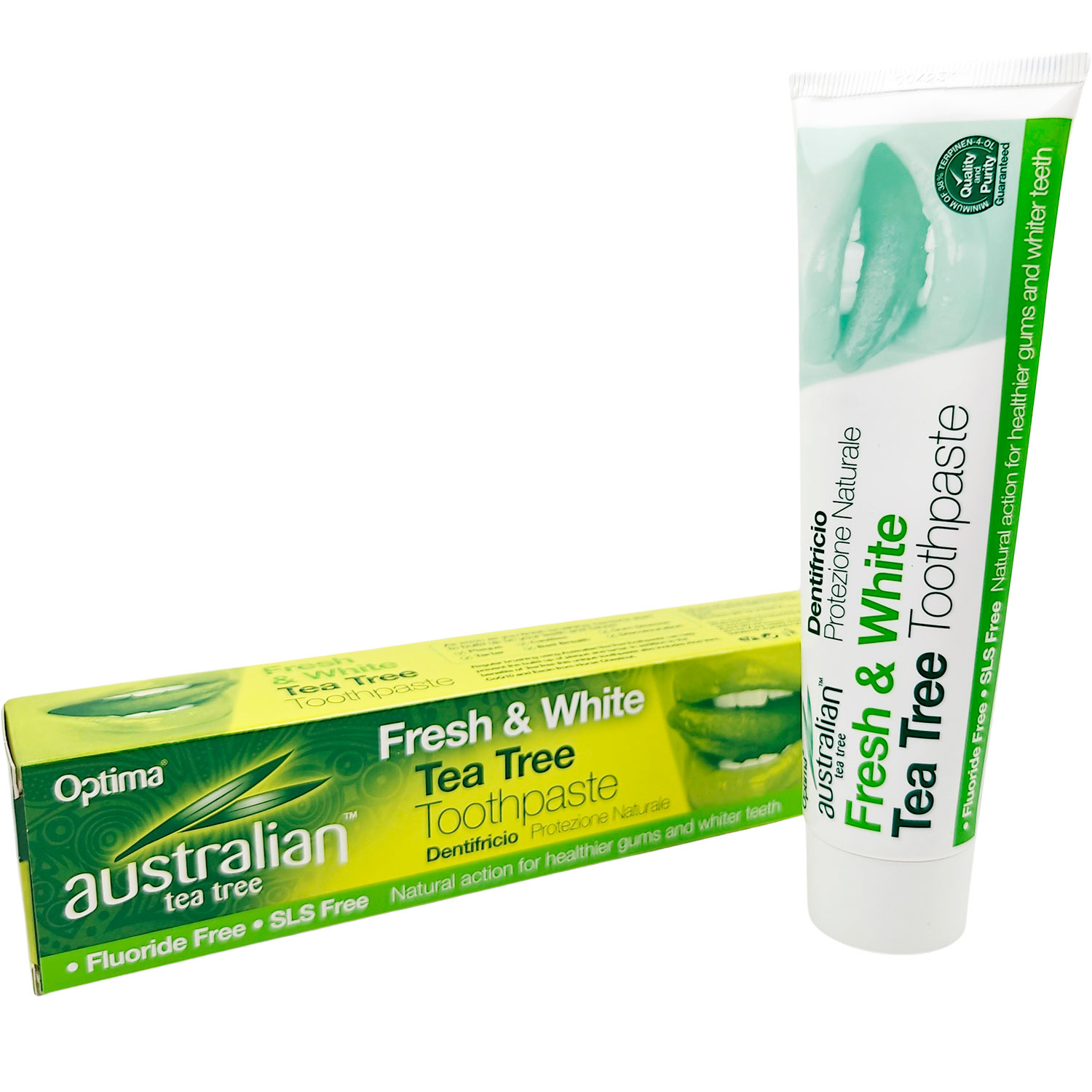 Xylitol Zahncreme AUSTRALIAN TEA TREE Fresh & White 100 ml