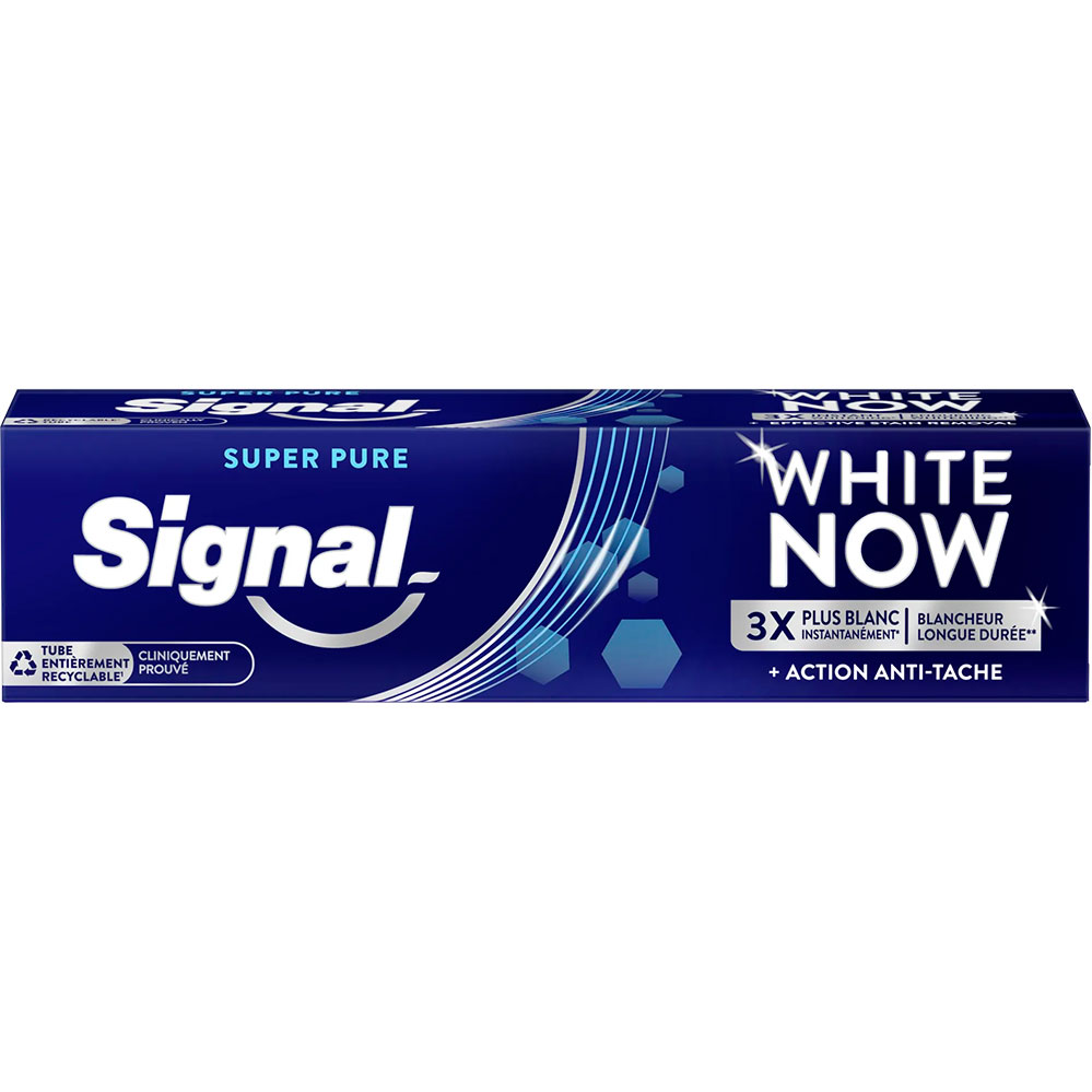 Zahnaufhellung Zahnpasta SIGNAL White Now Super Pure 75 ml