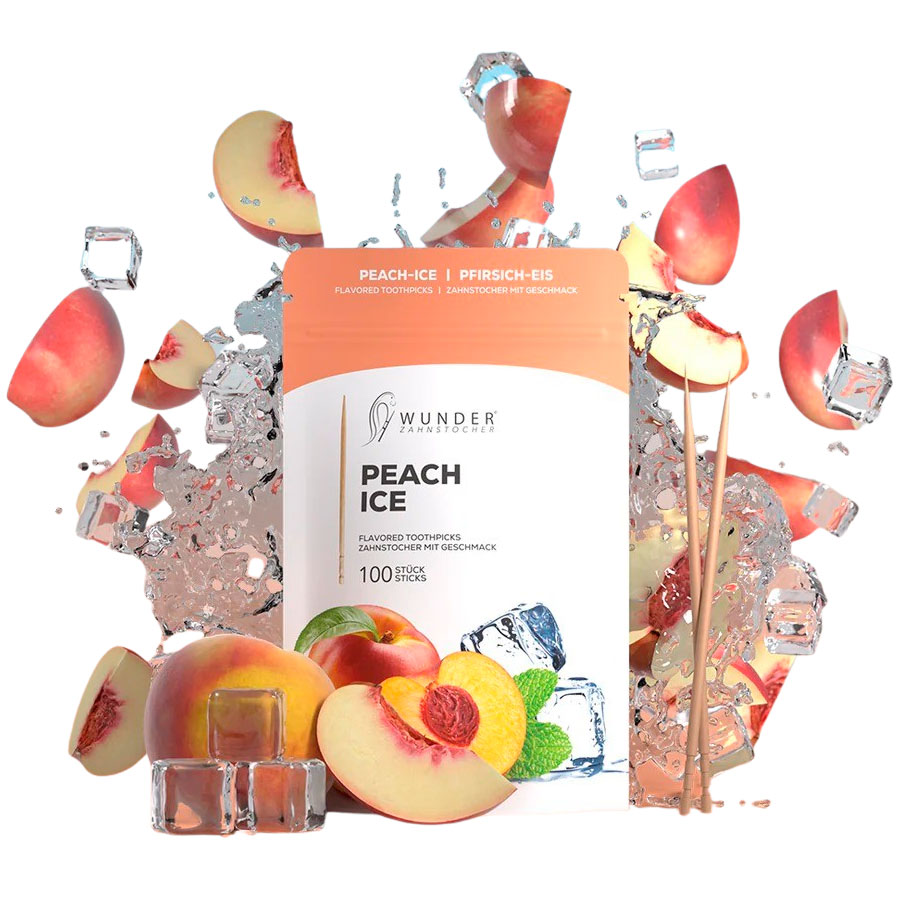 Wunder Zahnstocher aromatisierte PEACH-Eis-Nachfüllung