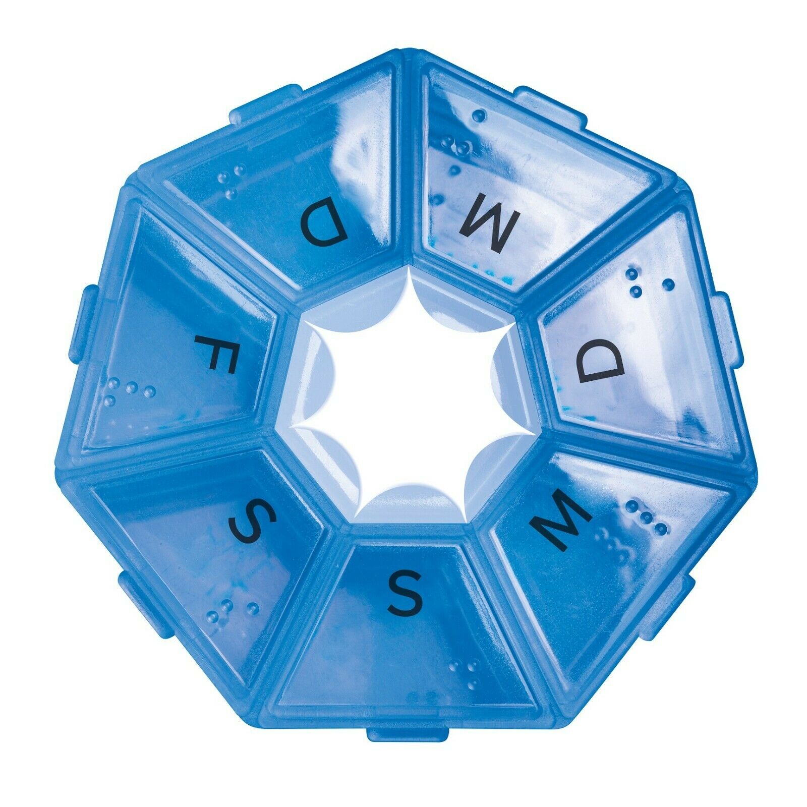 Pillendose Lifemed Wöchentliche Pillendose BLAU