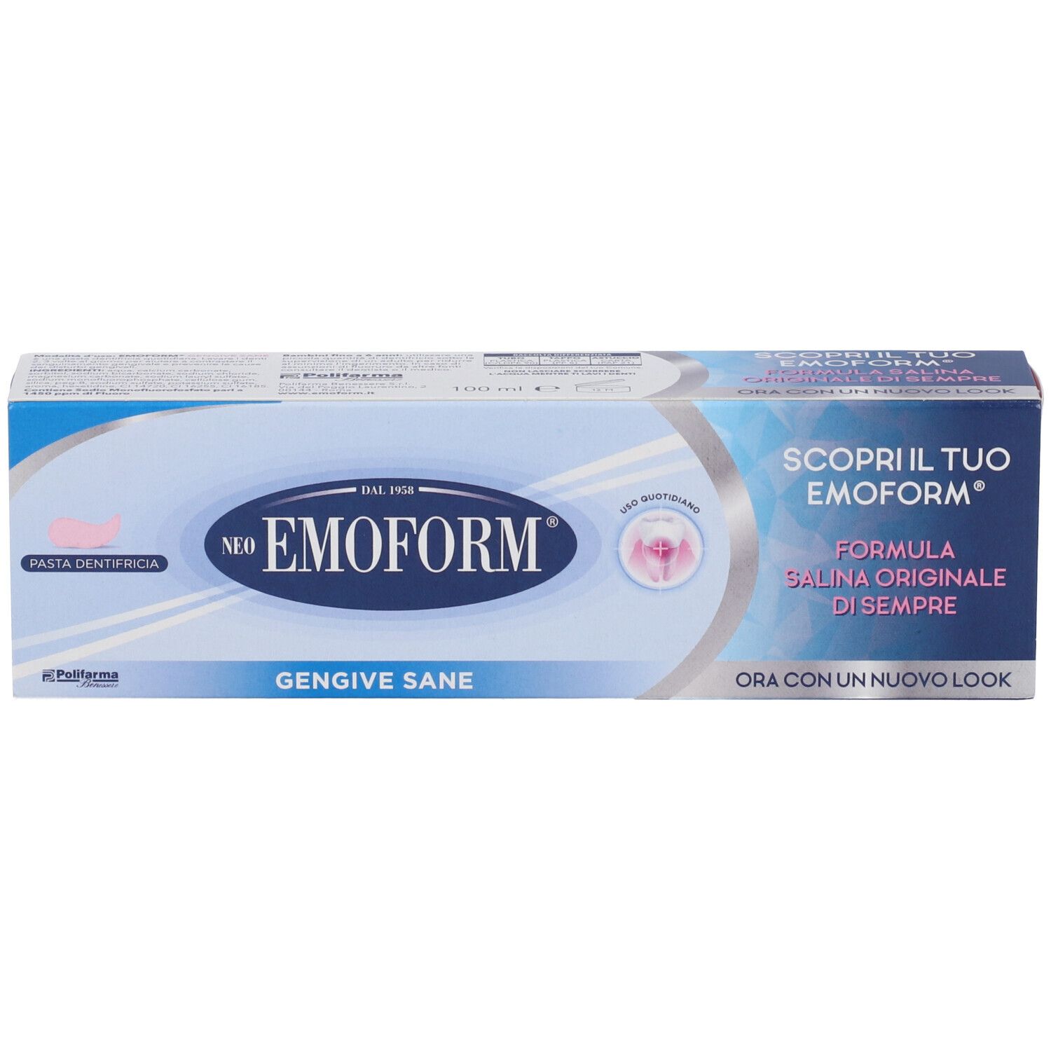 Tandpasta til Følsomt eller irritabelt tandkød EMOFORM Healthy Gums 100 ml.