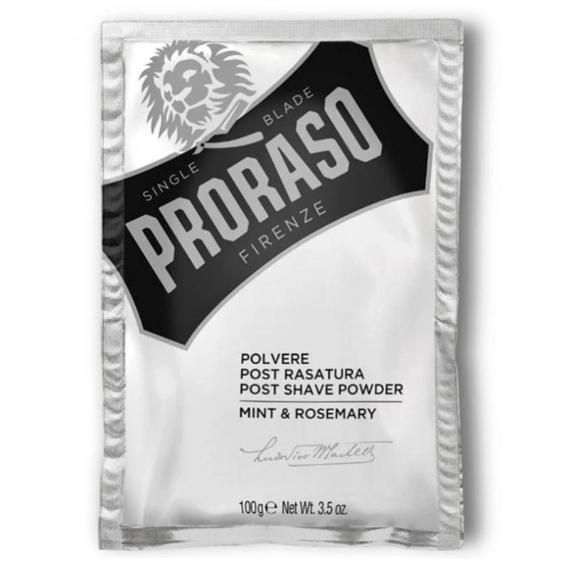 PRORASO Aftershave Pulver Mint & Rosemary (100 g)