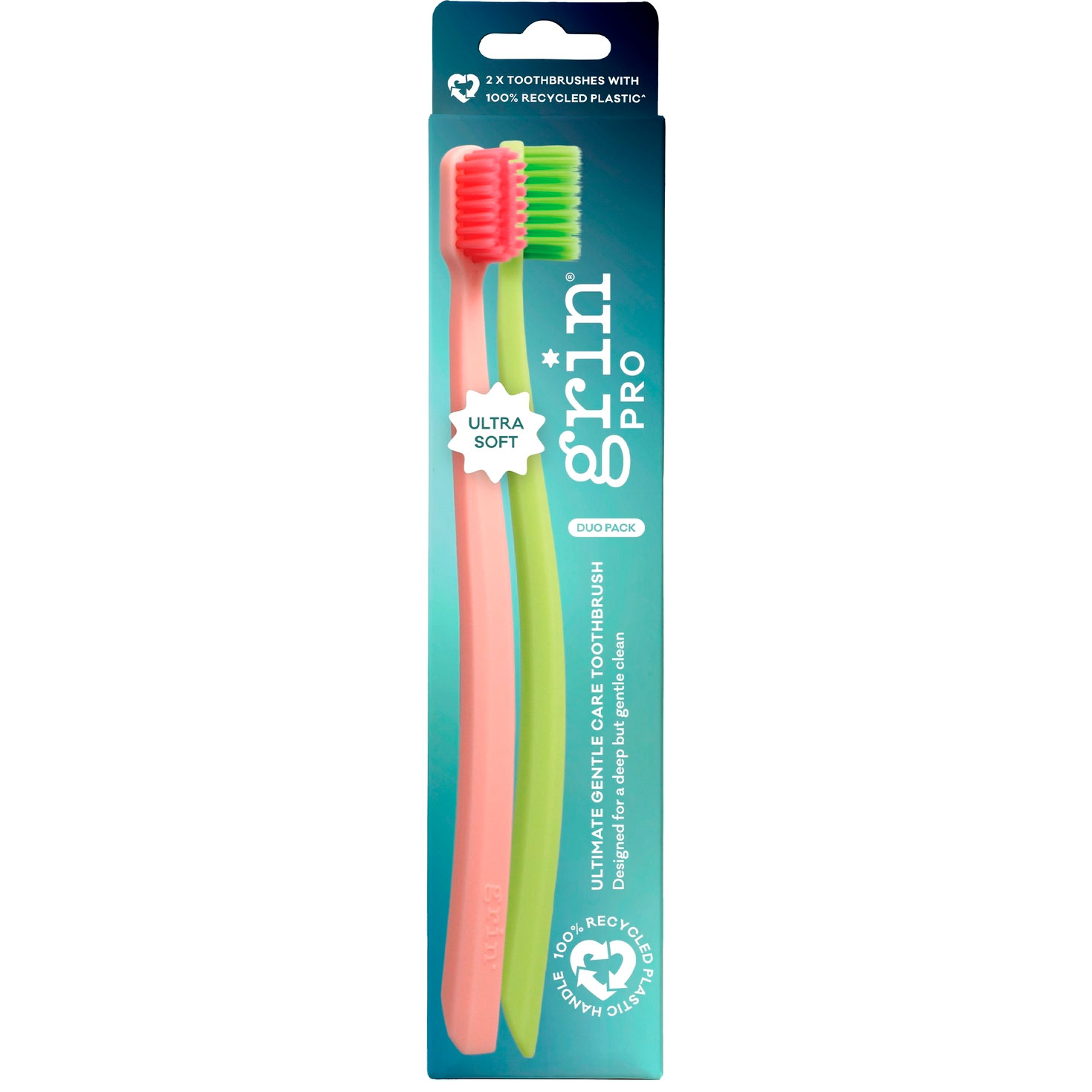 GRIN Zahnbürsten 2 Stk. Pro Ultimate Gentle Care