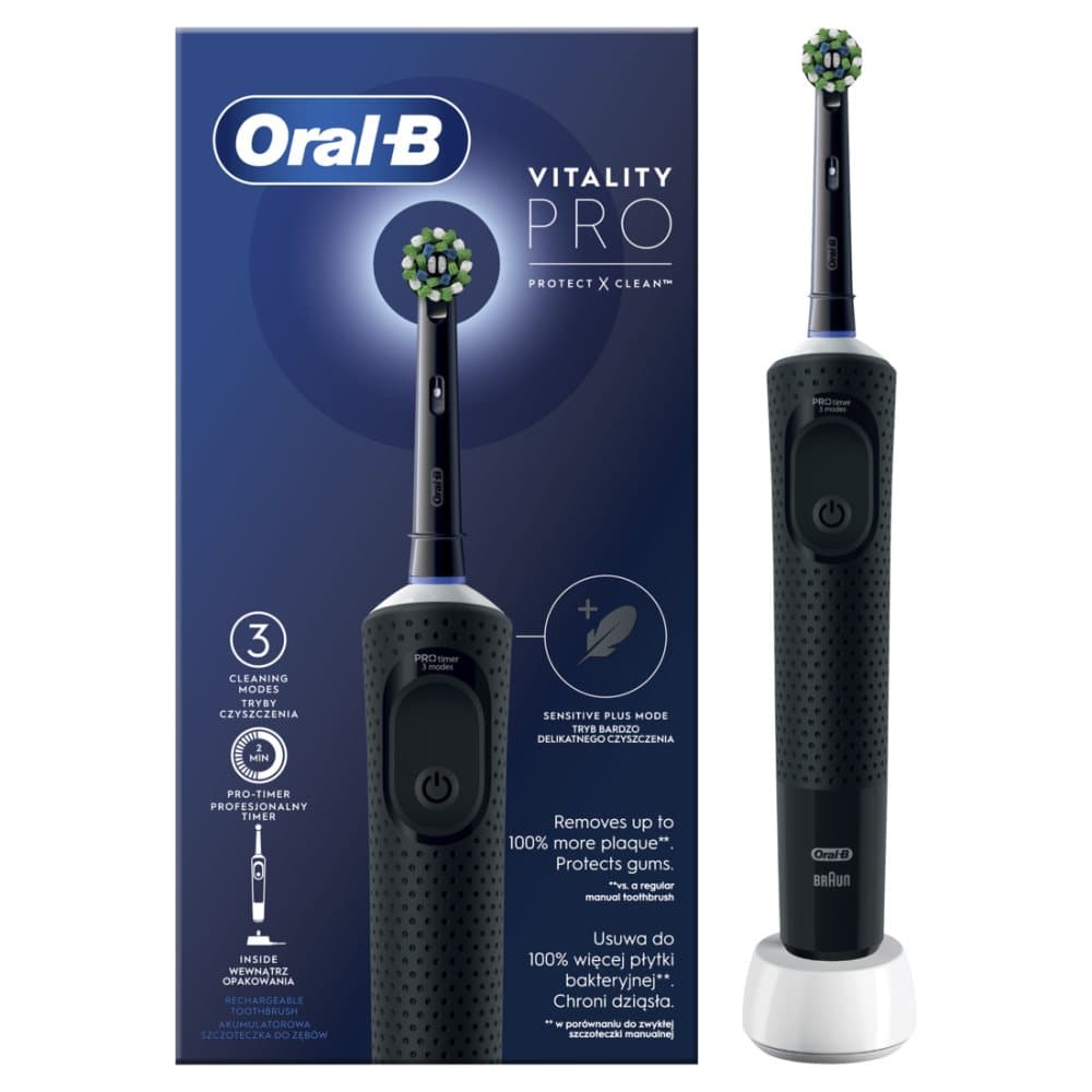 Oral-B Vitality PRO Protect X Clean CrossAction El-tandbørste