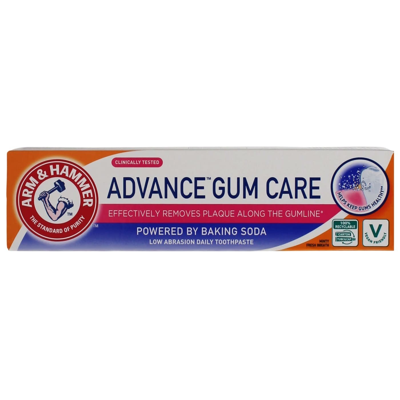 Tandblegning Tandpasta ARM & HAMMER Advance Gum Care 75 ml.