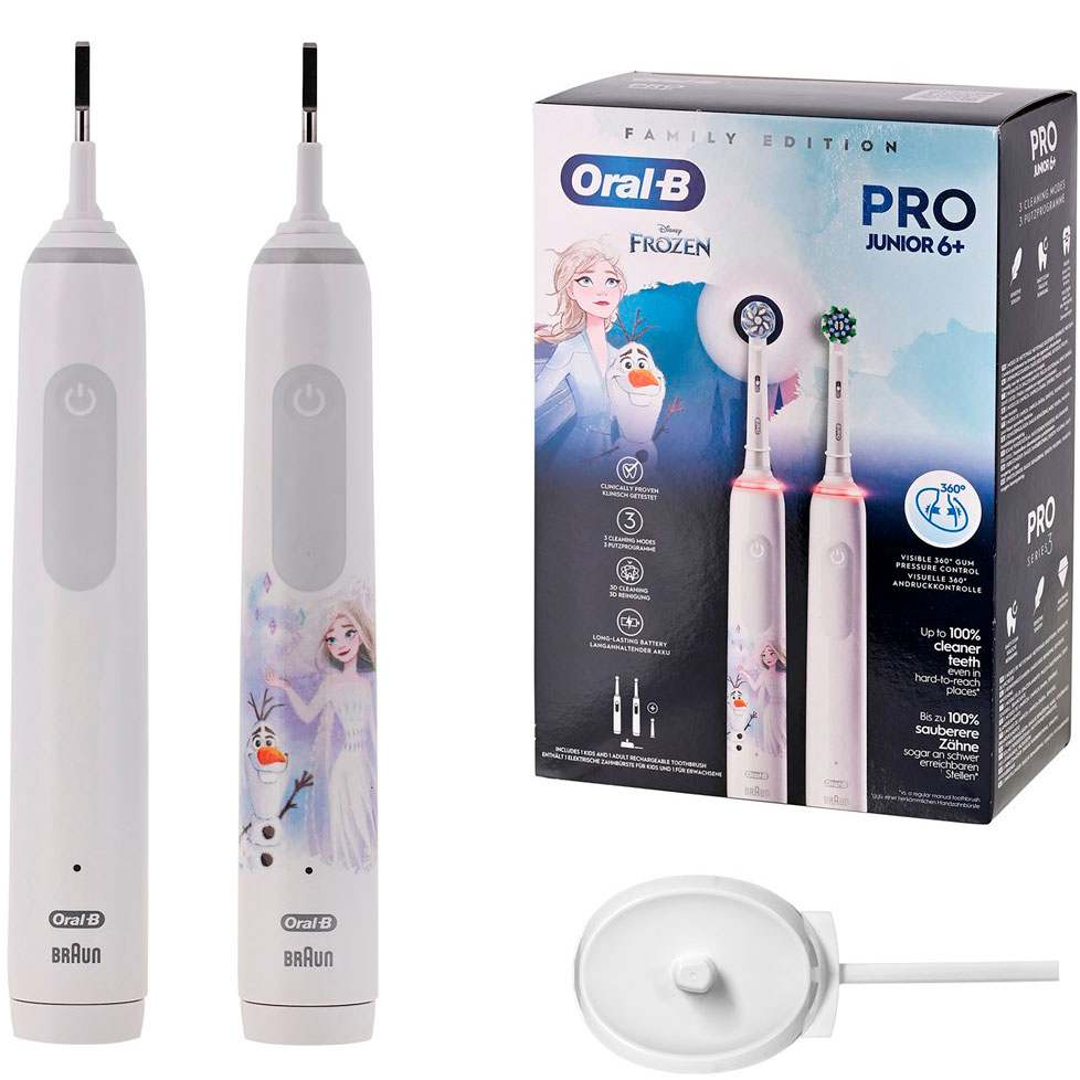 Oral-B Family Pack Duo PRO Frozen + Pro 3 - 2 stk. El-Zahnbürsten