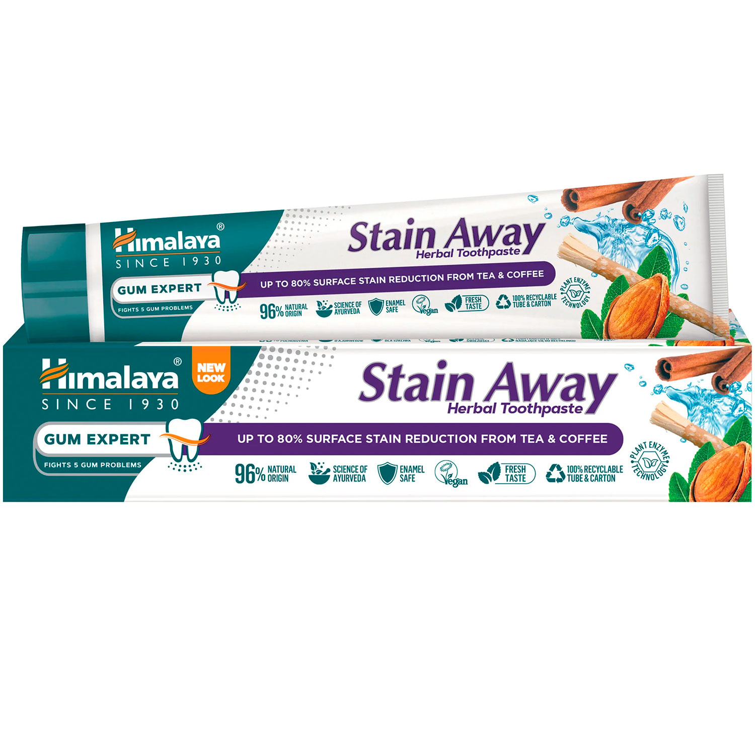 Himalaya Zahnpasta Gum Expert Herbal Toothpaste Stain Away 75 ml