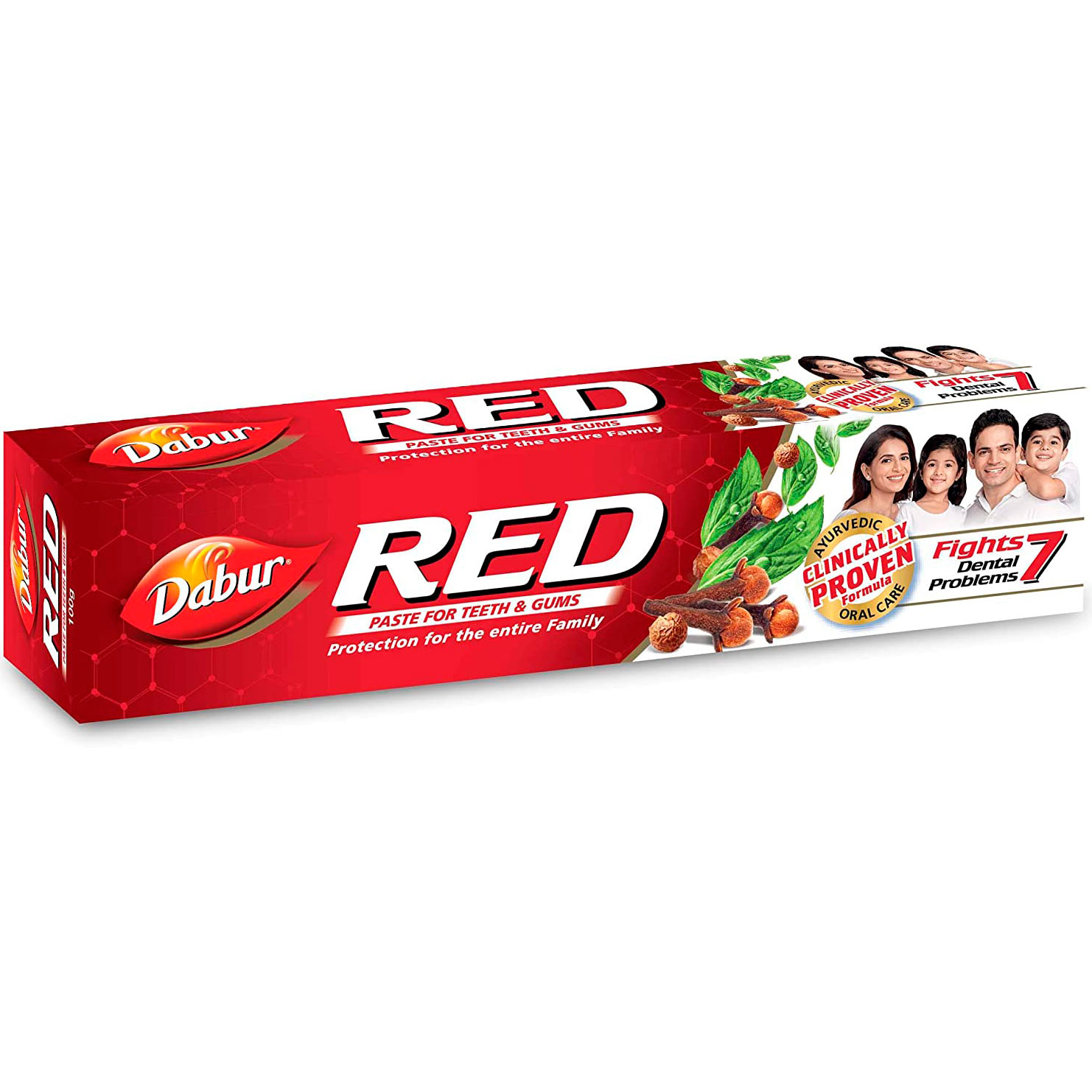 Ayurvedische Herbal Zahnpasta DABUR Red Teeth & Gums 200 gr