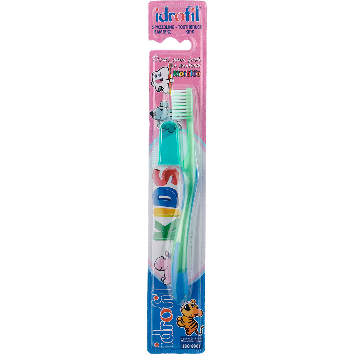 Kinderzahnbürste IDROFIL Kids Soft ORANGE