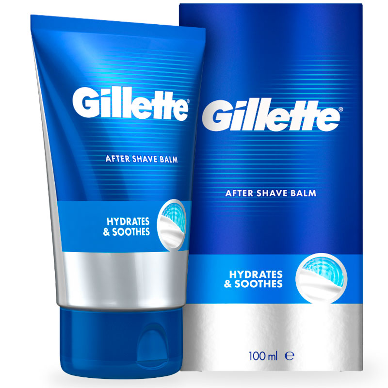 GILLETTE Aftershave Balsam Hydrates & Soothes 100 ml.