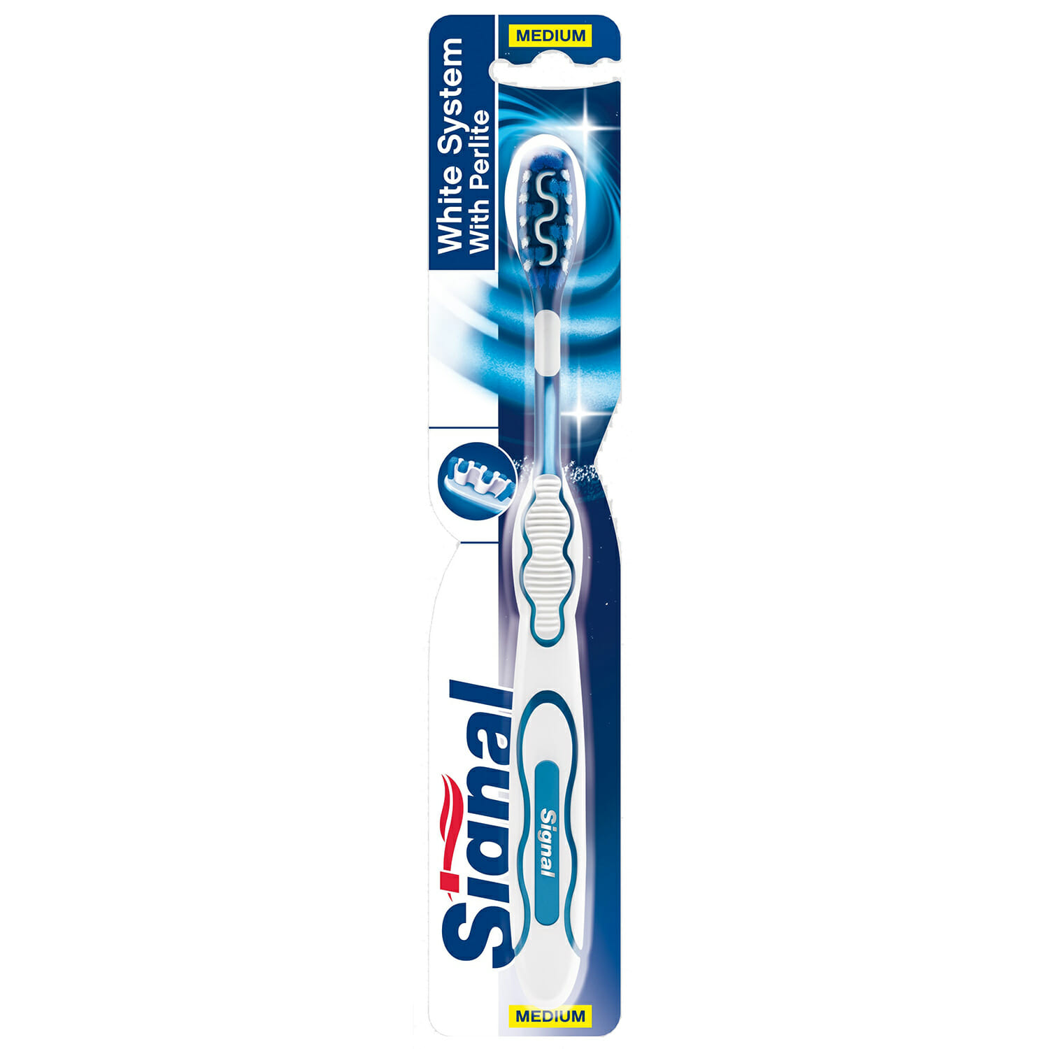 Whitening Zahnbürste SIGNAL White System Perlite Medium