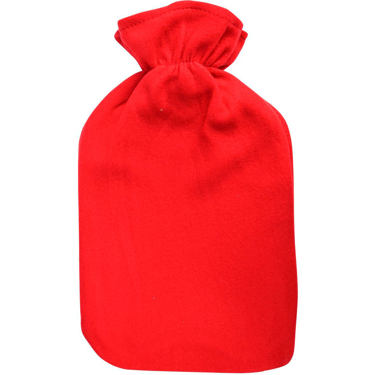 Wärmflasche mit Fleecebezug BENSON Care 2 ltr. ROT