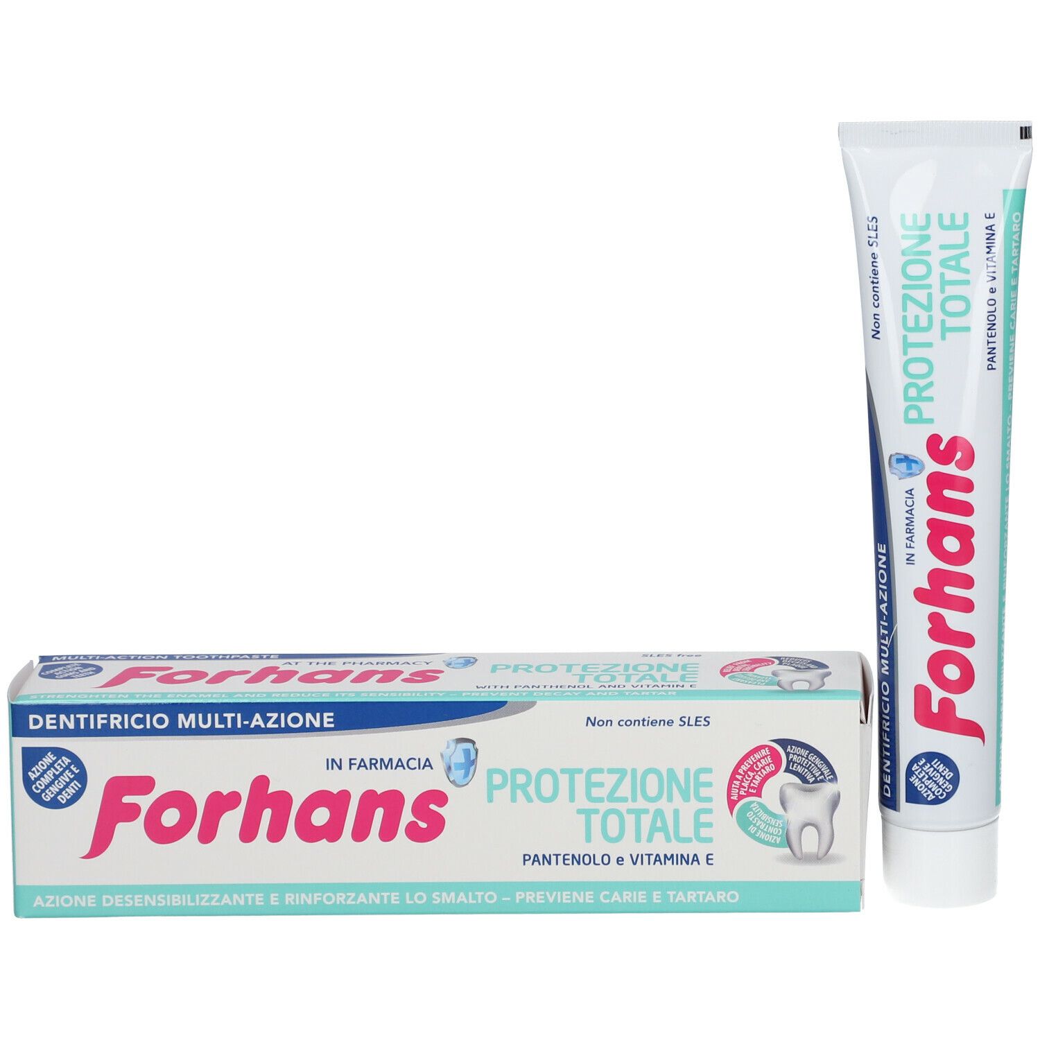 FORHANS Total Protection 75 ml. - komplet daglig beskyttelse af tænder og tandkød