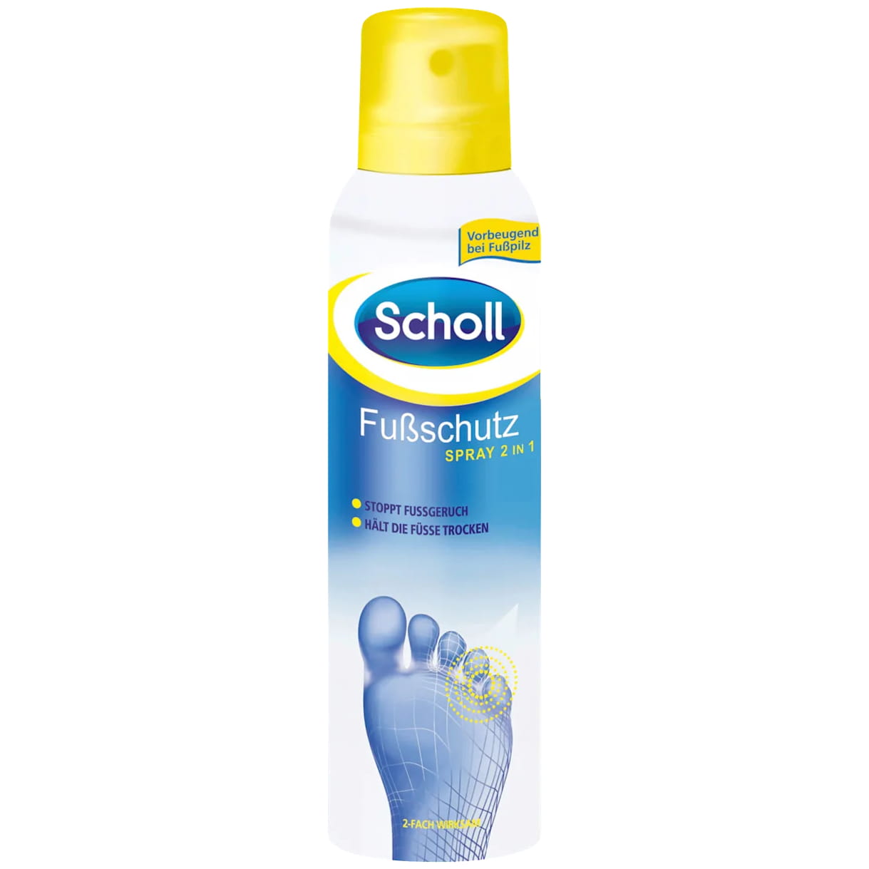 SCHOLL Fußspray Foot Protection 2 in 1 - 150 ml