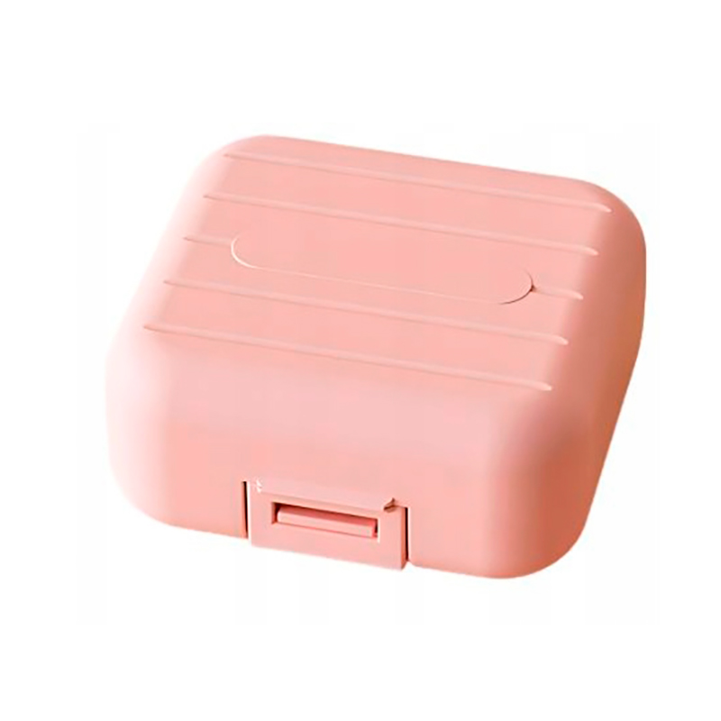 Praktisch und kompakt Pillendose perfekt für Alltag und Reise PINK