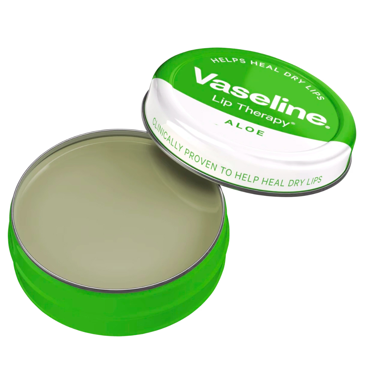 VASELINE Lip Therapy Aloe 20g kølende og beroligende pleje til tørre læber