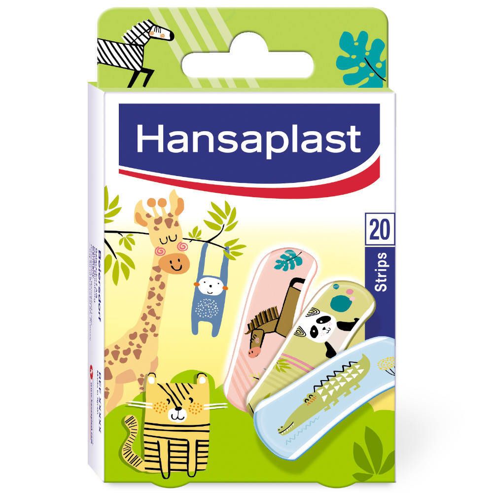 Børneplaster HANSAPLAST Kids Animals 20 stk. - Disney Frozen Tandpleje - Tandpleje til børn