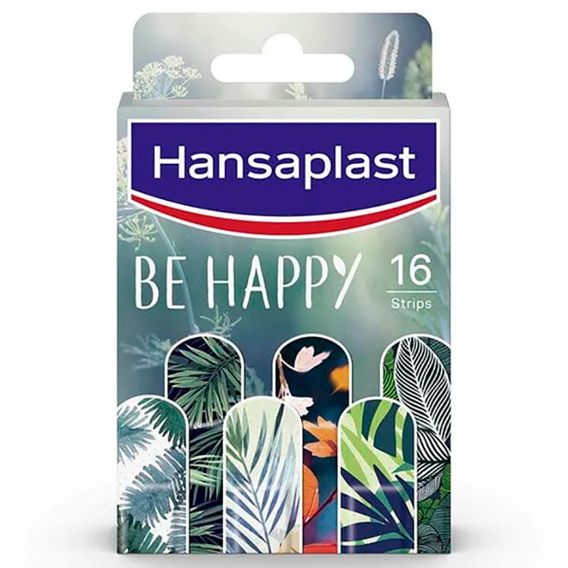 HANSAPLAST Be Happy Plastre farverige plastre, der beskytter og spreder godt humør