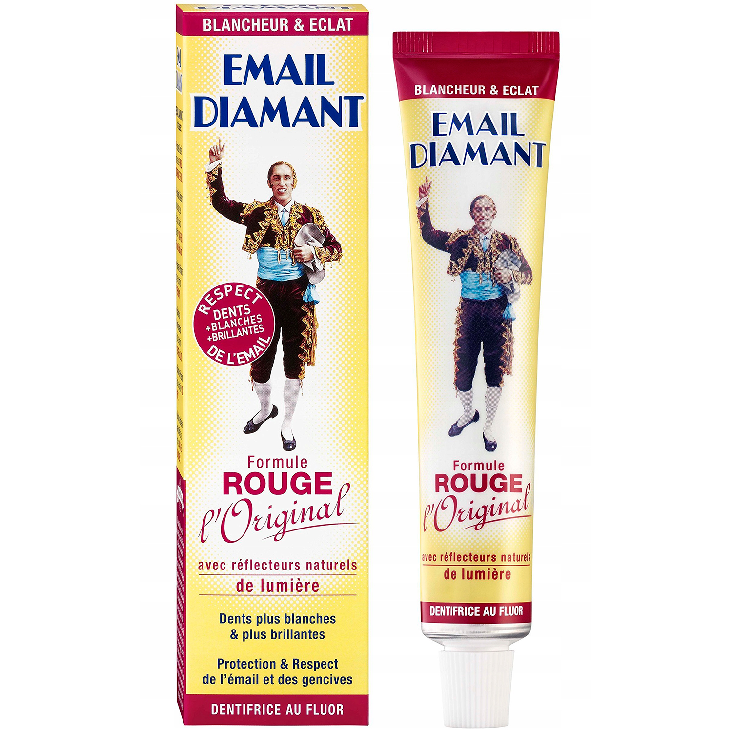 Zahnpasta EMAIL DIAMANT Original Red Formula 75 ml.