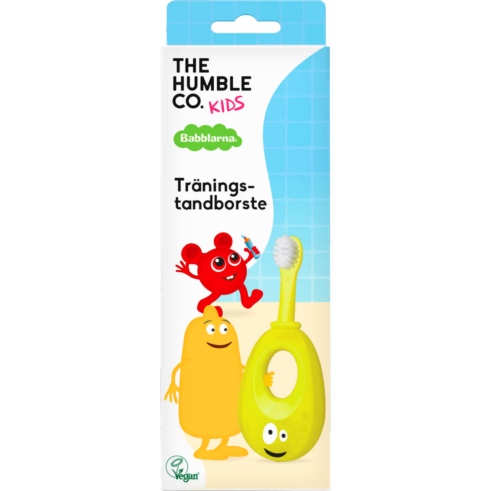 THE HUMBLE Co. Baby Training Zahnbürste Babblarna GELB