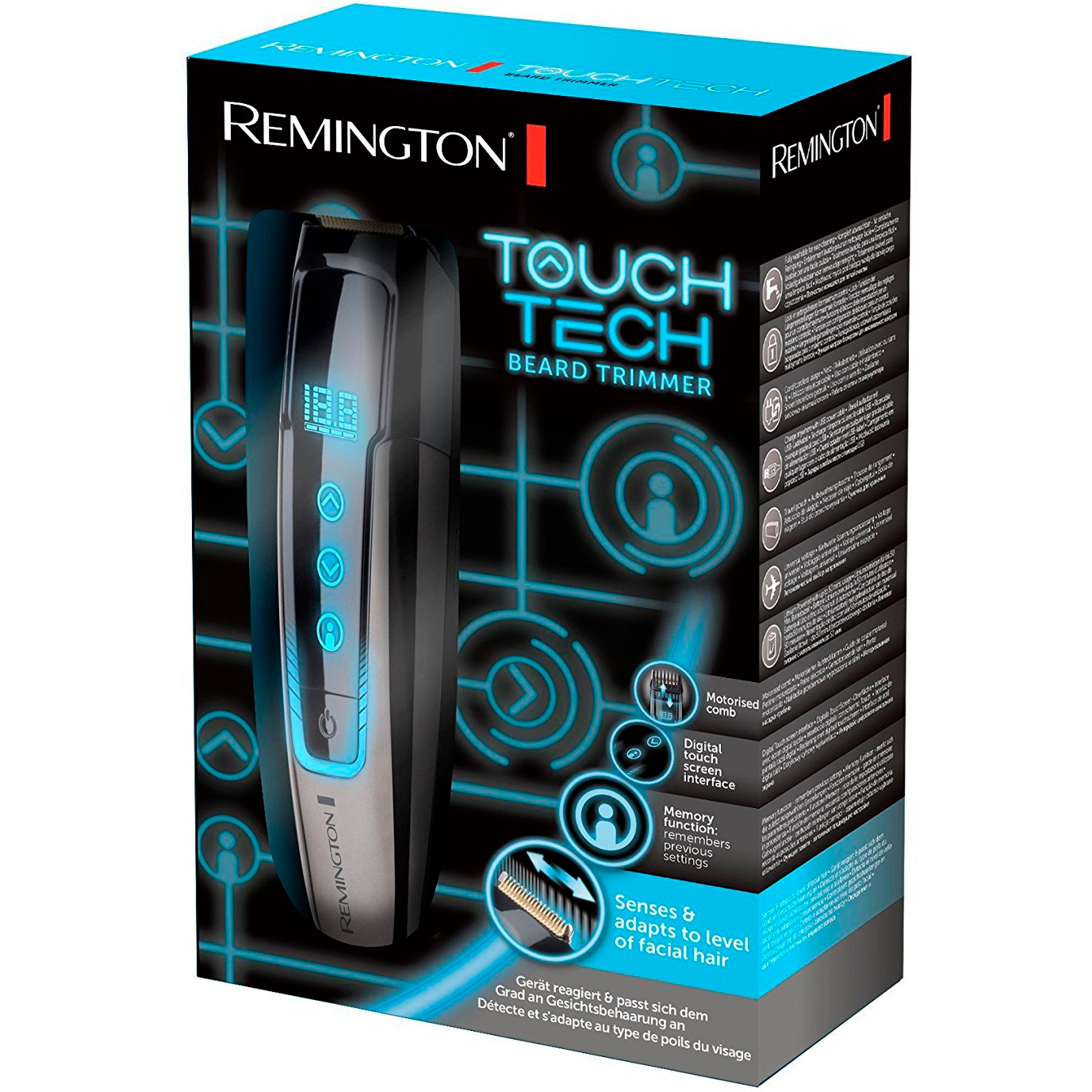 Skægtrimmer REMINGTON TouchTech Beard Trimmer intelligent præcision til skæg i alle længder