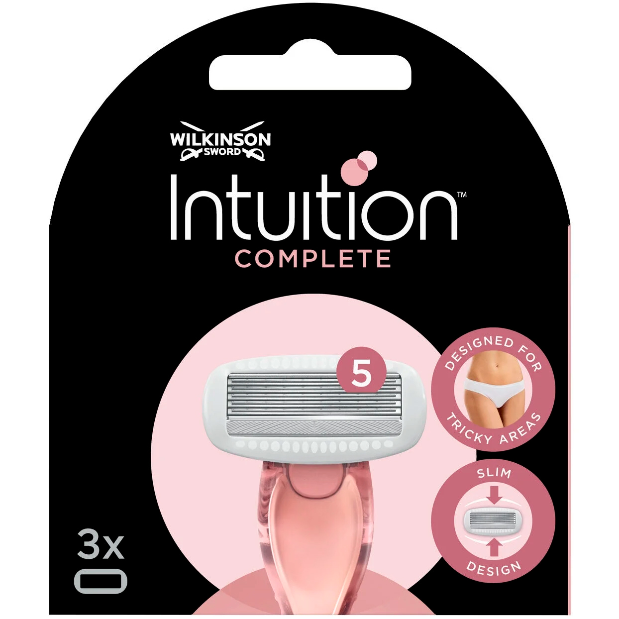 Wilkinson Sword Intuition Complete Barberblade 3 stk.