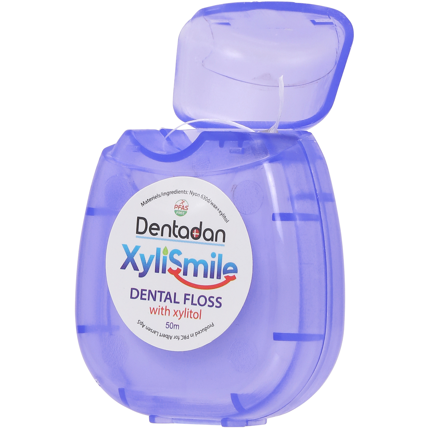Zahnpasta mit Xylitol DENTADAN XyliSmile No Taste Waxed 50 mtr.
