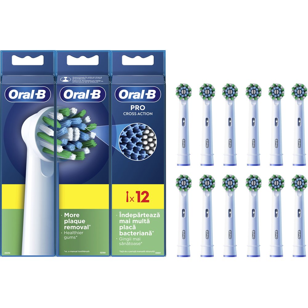 Oral-B PRO CrossAction 12 Stk. Bürstenköpfe