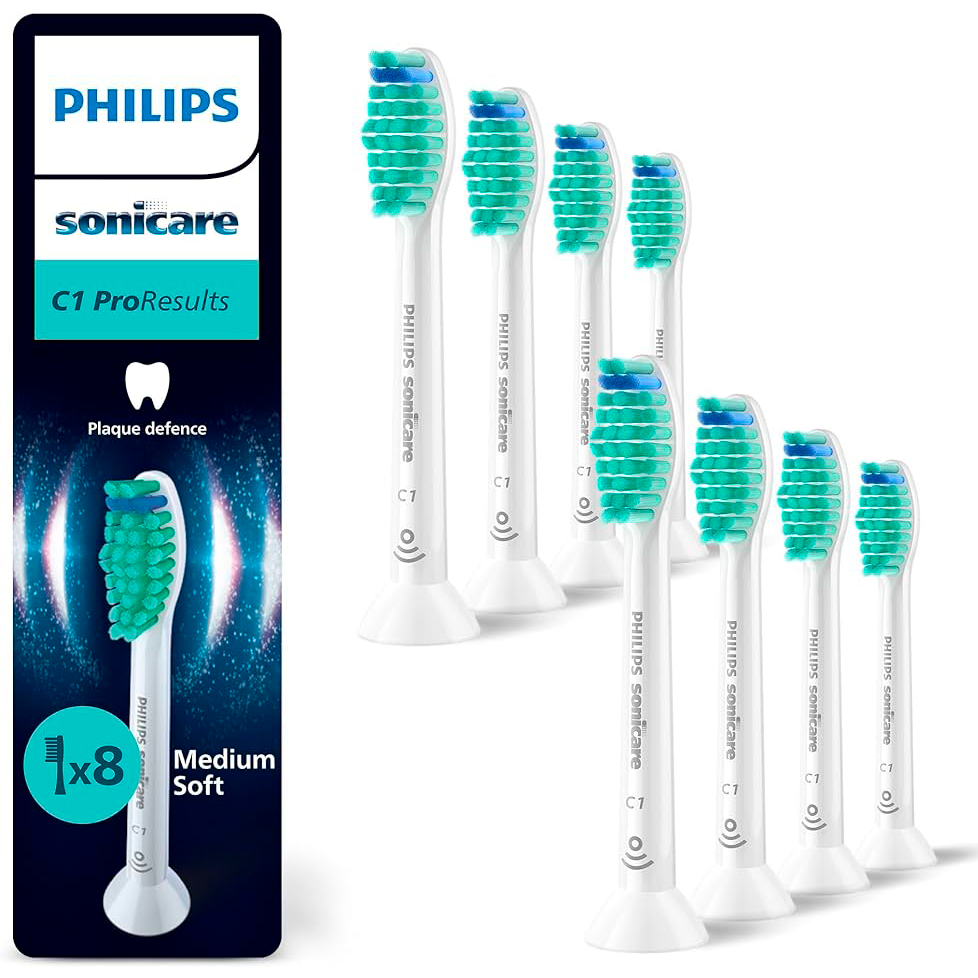 PHILIPS Sonicare Bürstenköpfe 8 Stk. C1 ProResults Medium Soft