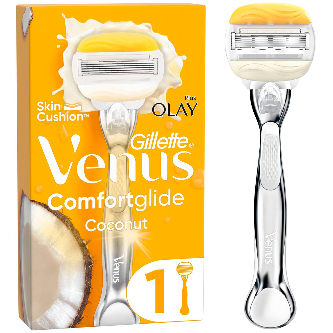 Gillette Venus Comfortglide Coconut + Olay Rasierer