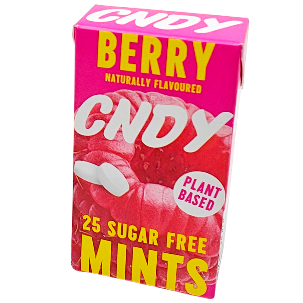Xylitol Pastillen CNDY Berry Sugar Free Mints pflanzenbasiert 25 Stk.