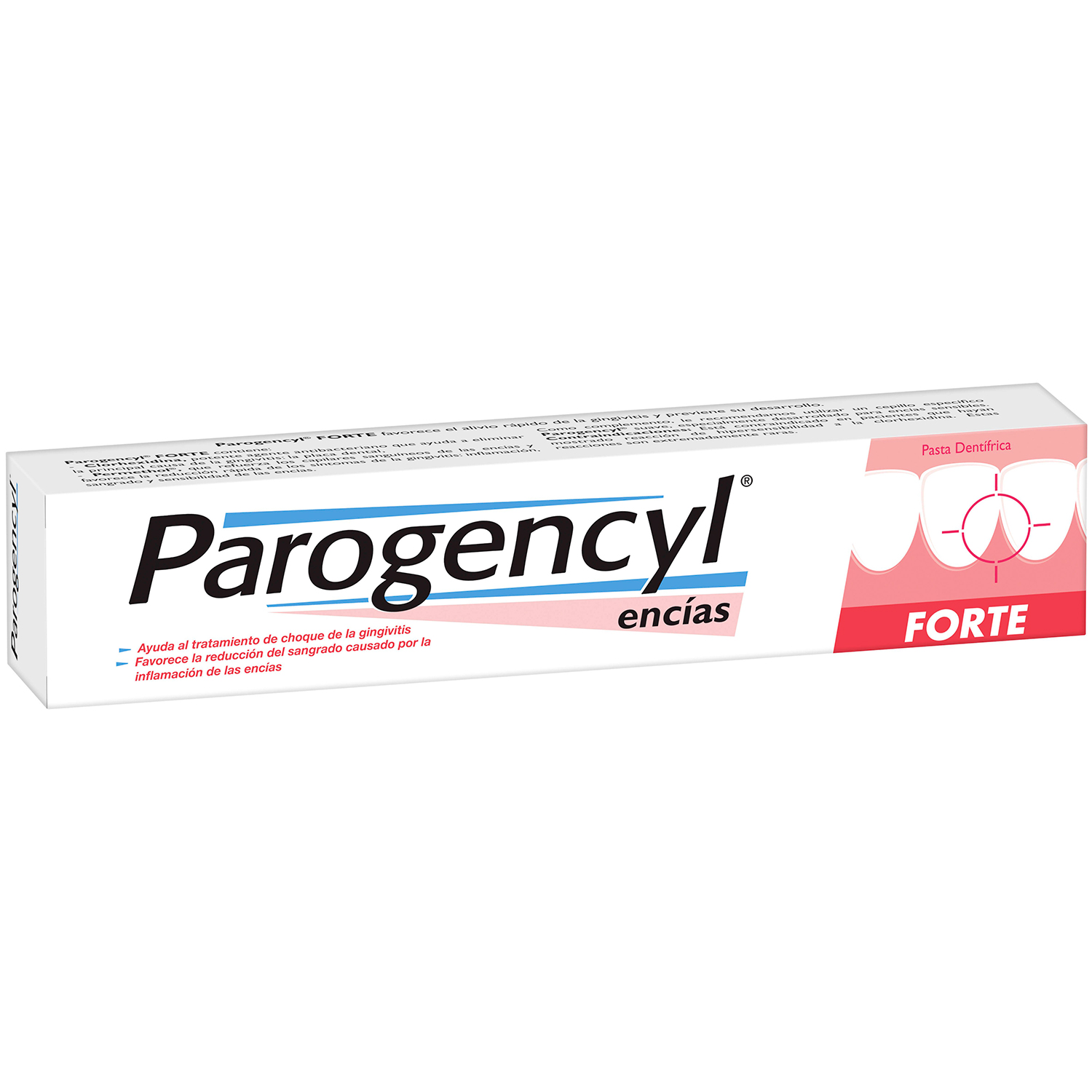 PAROGENCYL Sensitive Gums FORTE 75 ml. Intensiv tandpasta mod tandkødsbetændelse og blødning