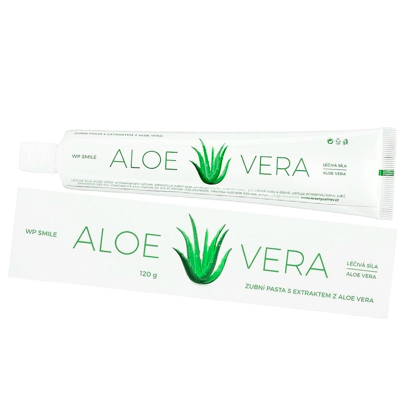 WHITE PEARL Aloe Vera Zahnpasta 120g