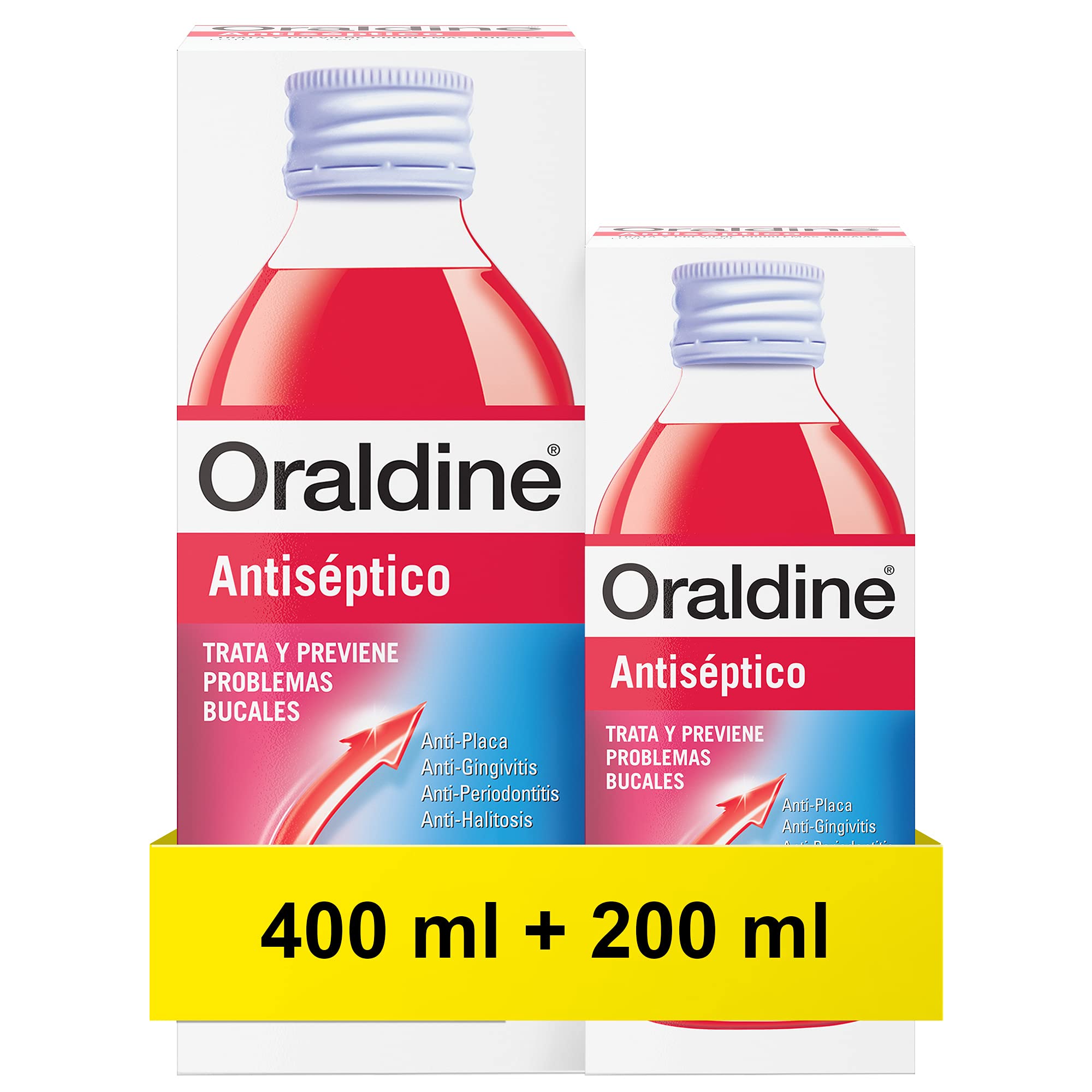 Antiseptisk Mundskyl ORALDINE Antiséptico 400 + 200 ml