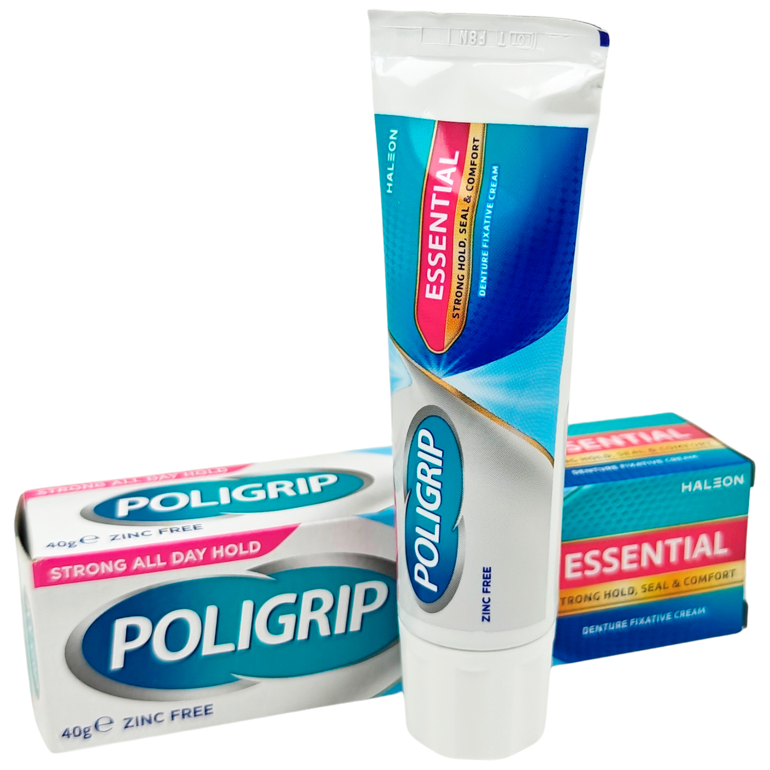 Prothesenkleber POLIGRIP Essential Denture Fixative Cream 40g