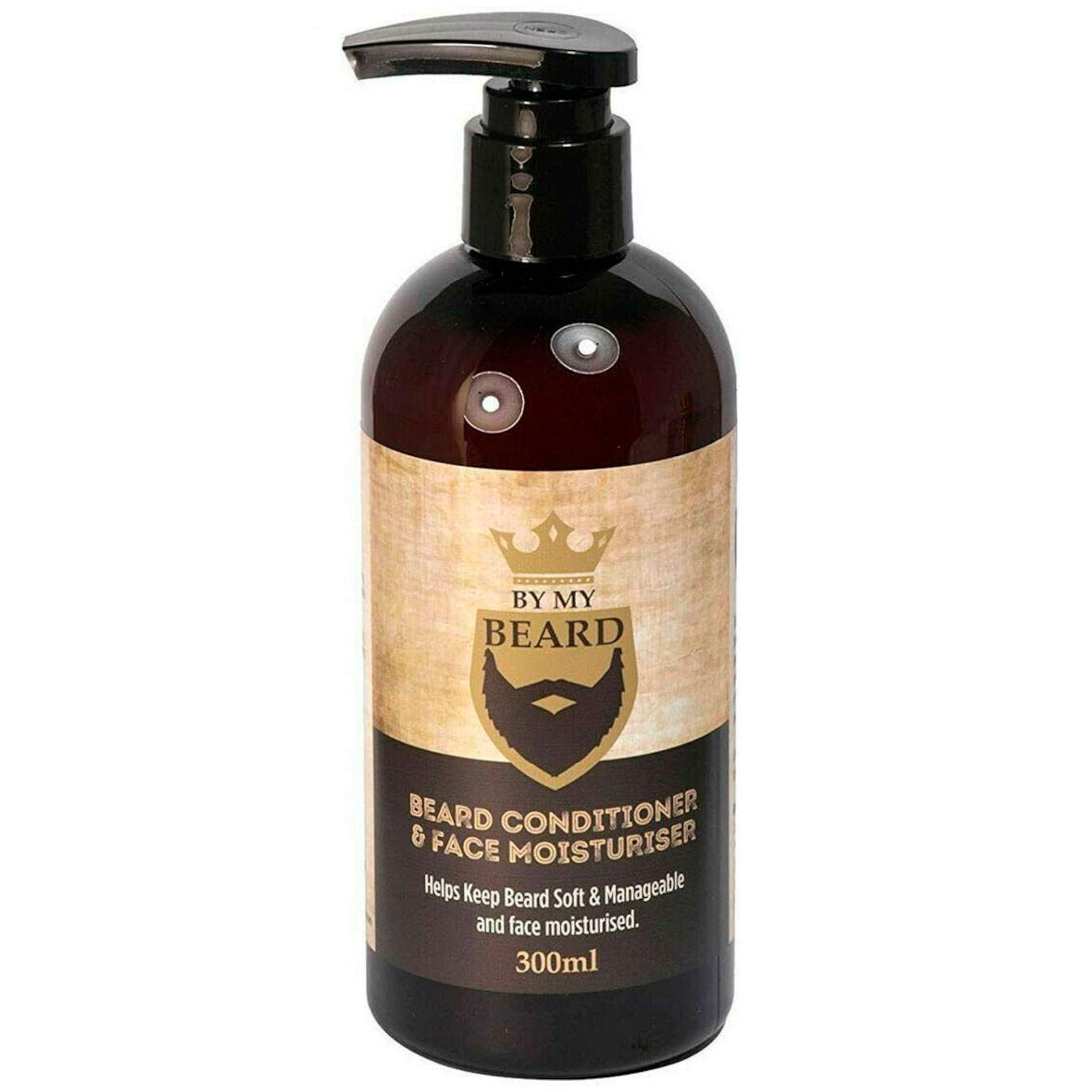 Skægbalsam BY ME BEARD Conditioner & Face Moisturiser 300 ml Pleje til både skæg og hud