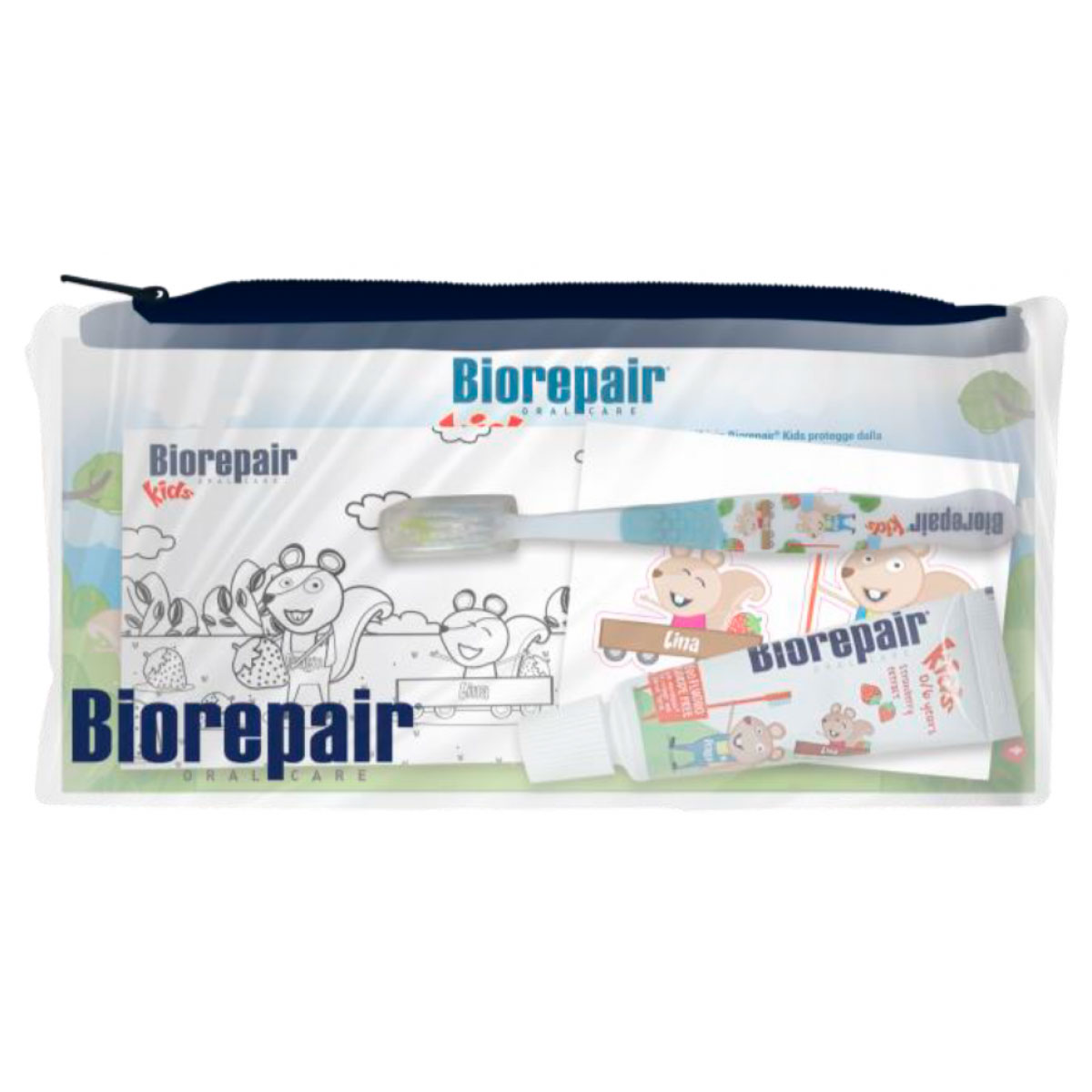 BIOREPAIR Kids Reiseset Zahnpflegeset fr Kinder 06 Jahre
