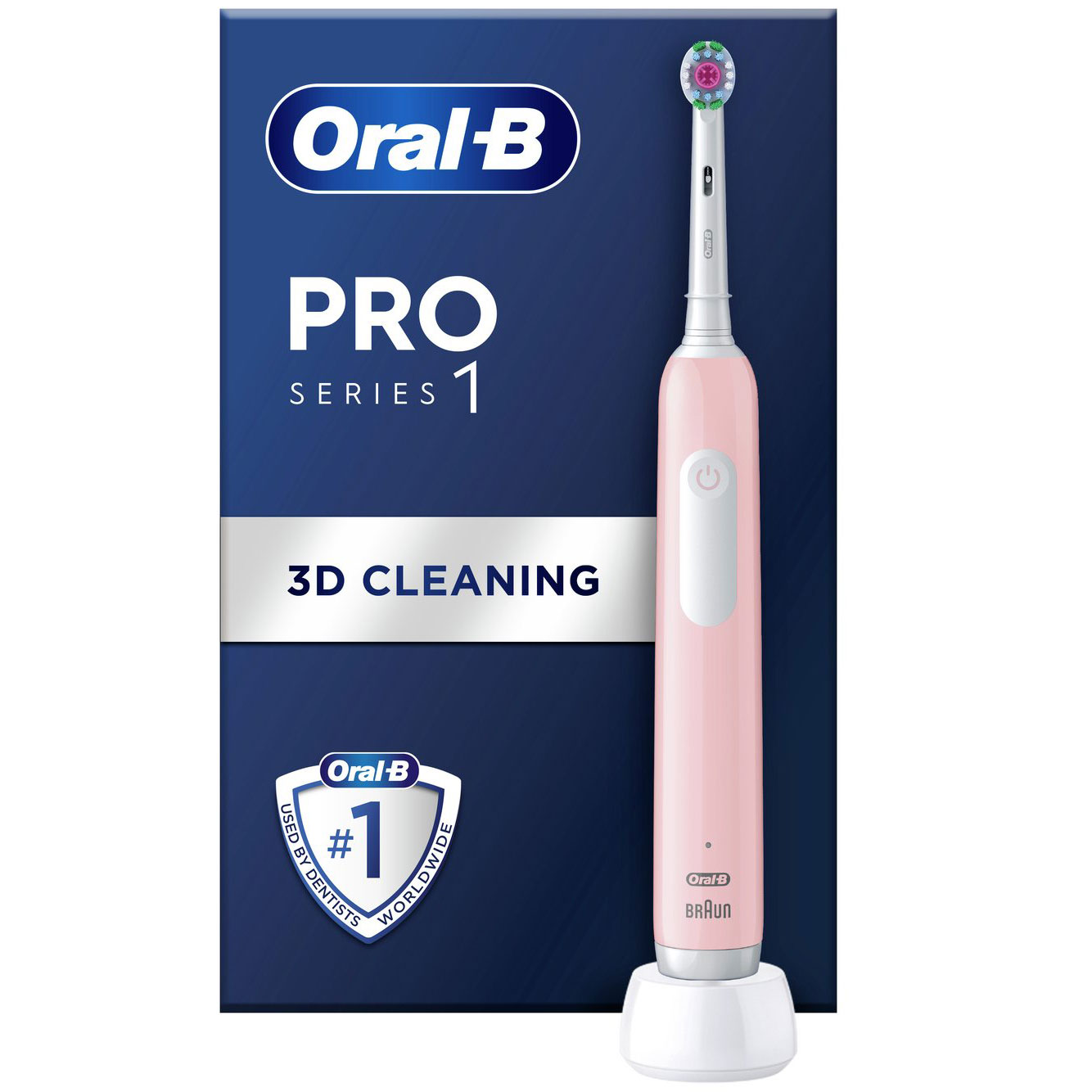 Oral-B Pro Series 1 El-tandbørste PINK - Oral-B Pro Eltandbørster
