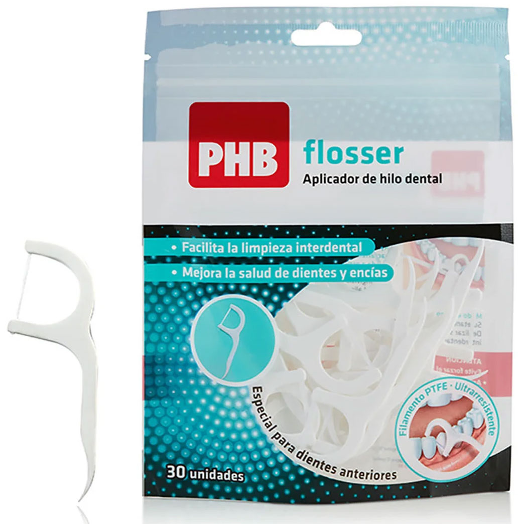 PTFE Tandtrådsbøjler PHB Thread Flosser Ekstra Stærk 30 stk. - PHB Tandtråd - Tandtråd / Tandstikker / Flosser