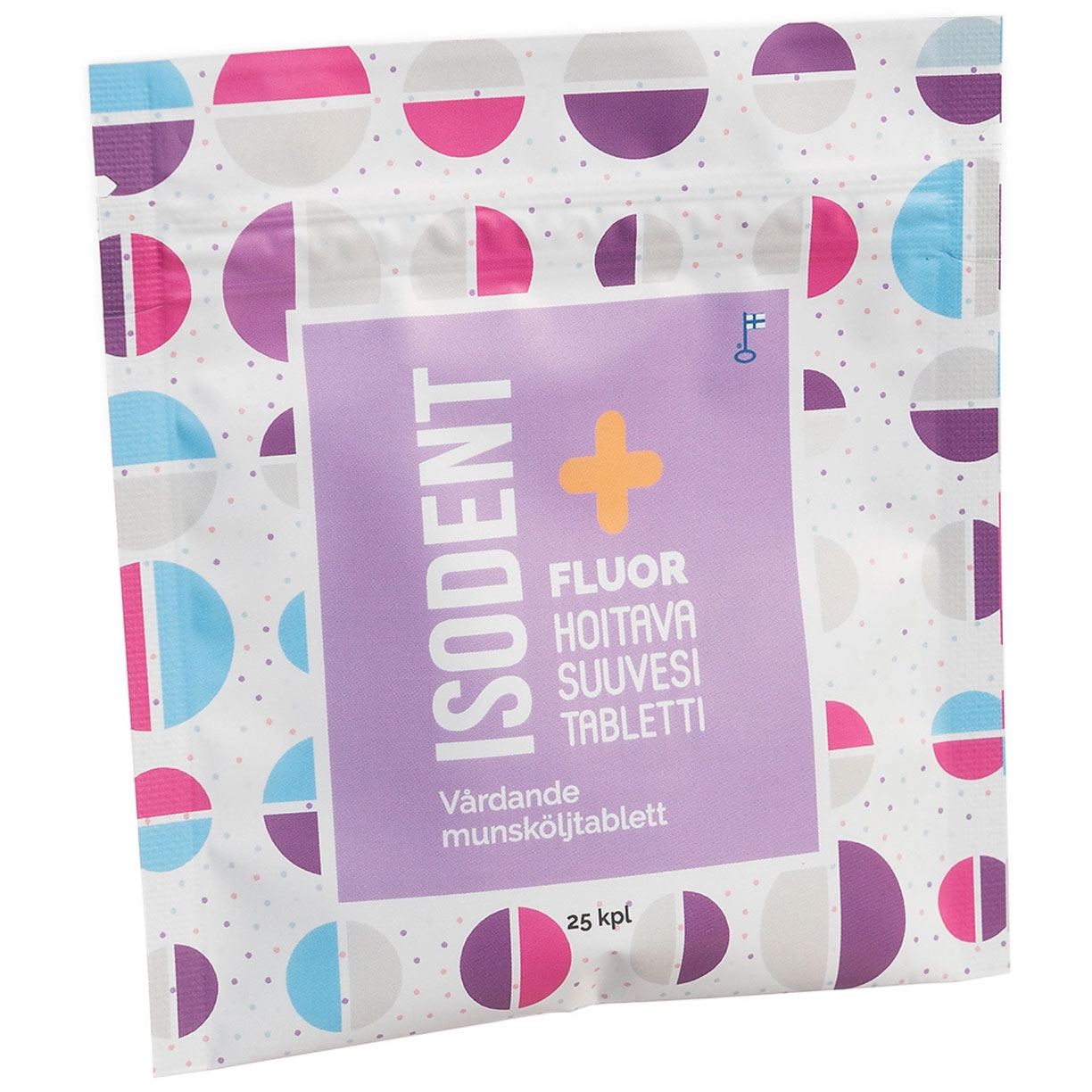 Xylitol & Fluor Mundskyl Tabletter ISODENT 25 stk. effektiv mundpleje i praktisk tabletform - IsoDent Mundskyl