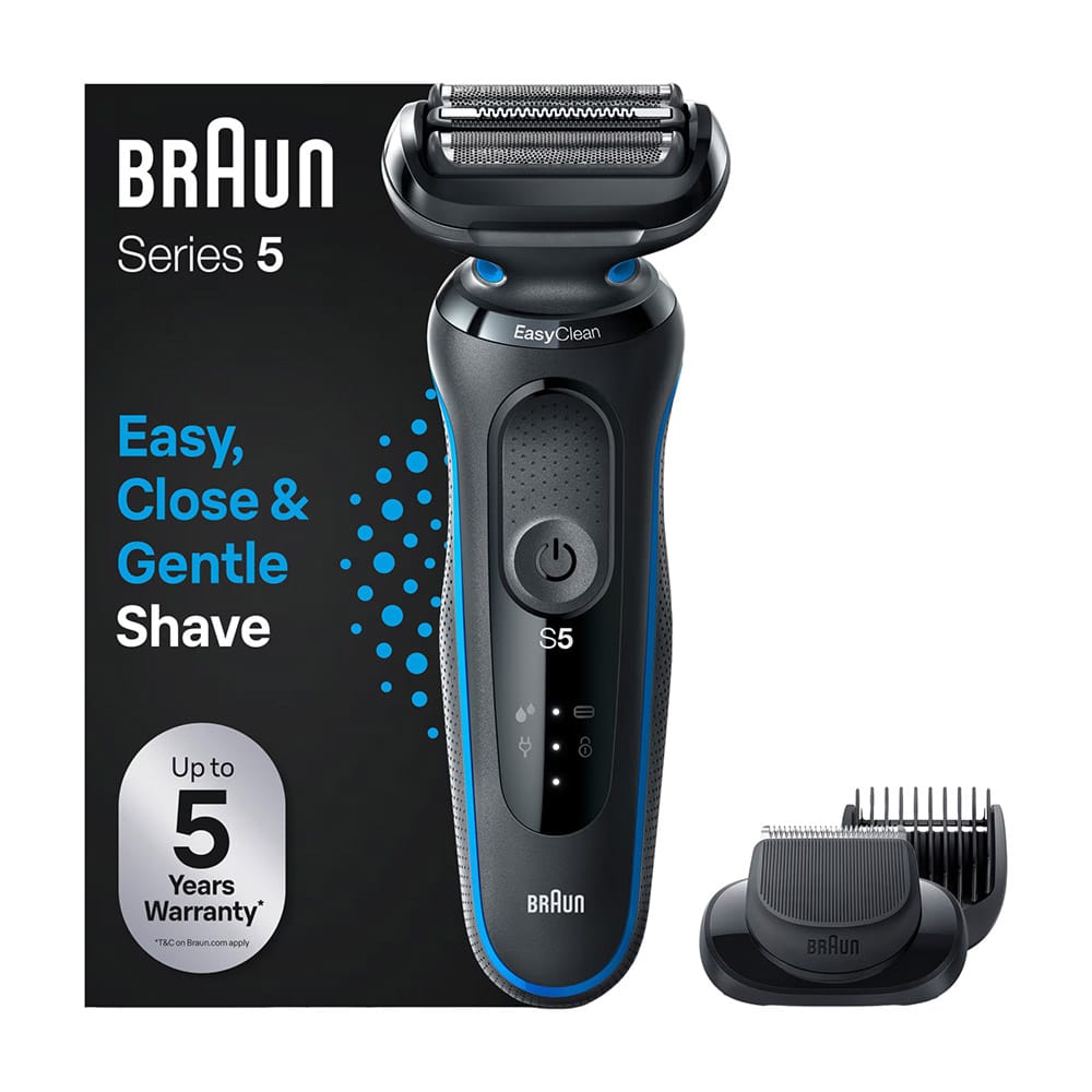 BRAUN Series 5 51-B1500s elektrisk shaver EasyClean