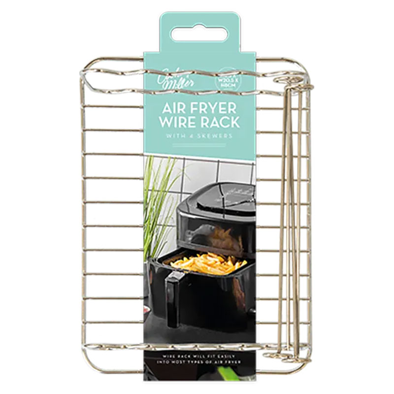 Air fryer Rost mit Spießen – für knusprigere Speisen und mehr Platz
