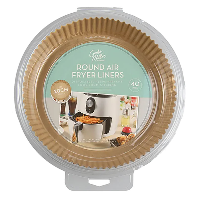 Air fryer Papier liners Ø20 cm 40 Stk. (rund)