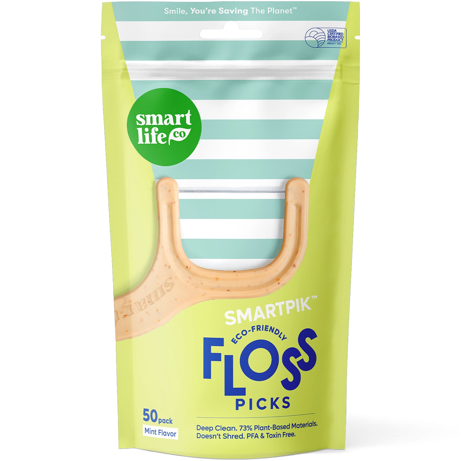 Nachhaltige Flosser SmartLifEco Flosser MINT