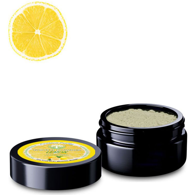 Natürliches Xylitol Zahnpasta Pulver ANCIENT PUTITY Lemon Natürliche Zahnpflege mit frischer Citrus (35g)