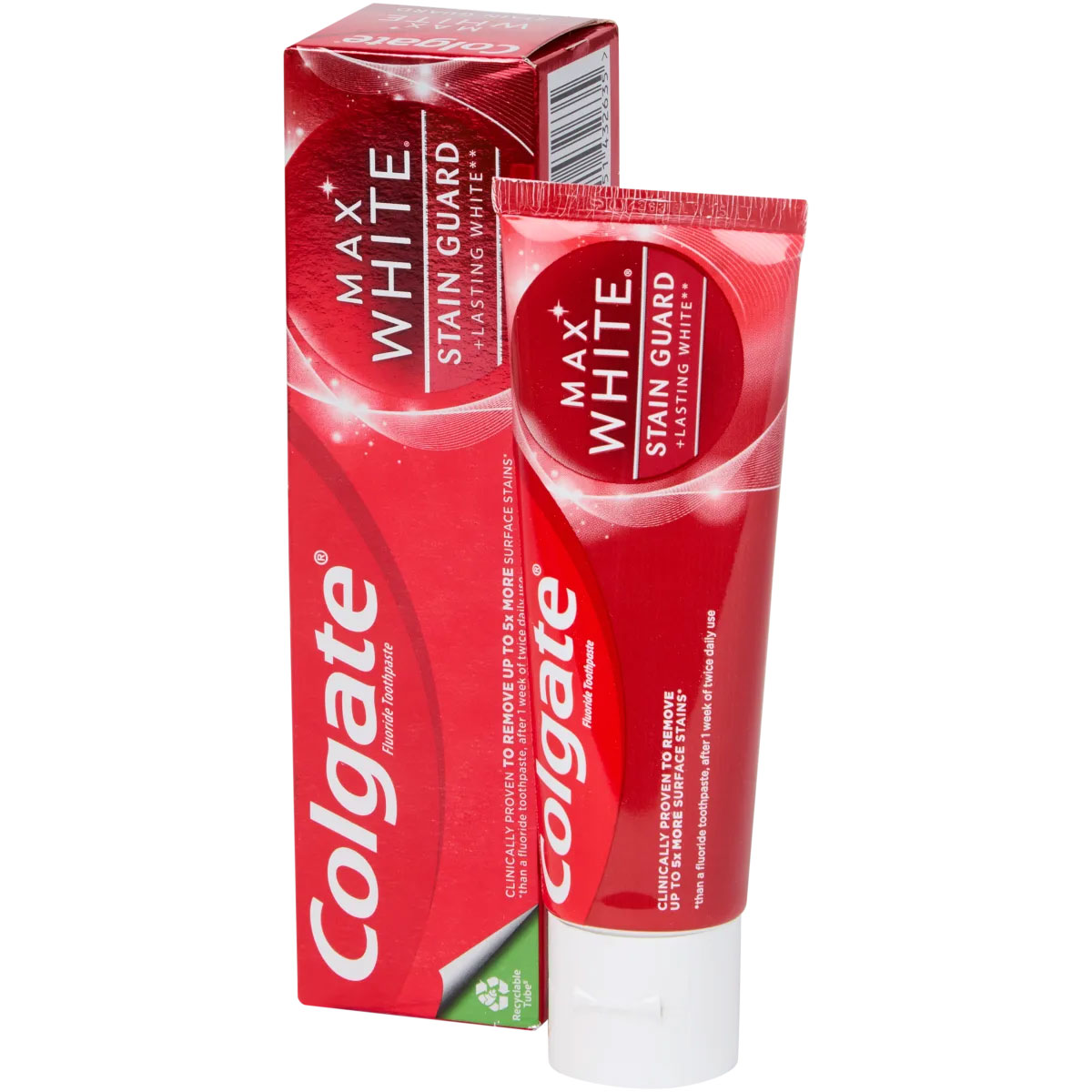 Colgate Max White Stain Guard Tandpasta 75 ml. - Colgate tandpasta