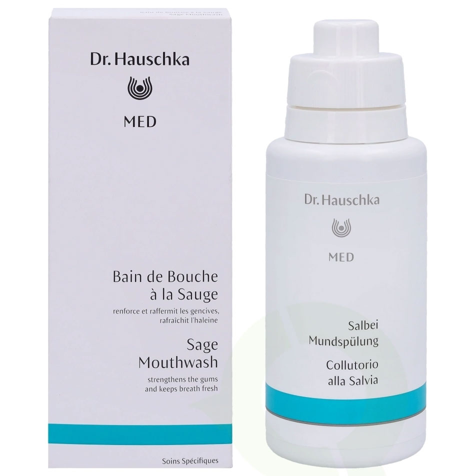 Dr. Hauschka MED Salvia Munddusche Natürliche Stärke für Zahnfleisch und frischen Atem (300 ml.)