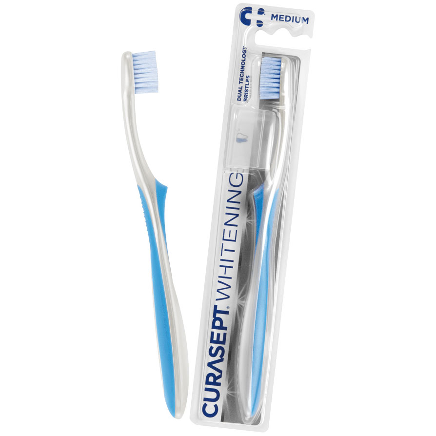 CURASEPT Whitening Tandbørste (Medium - Curasept Tandbørster