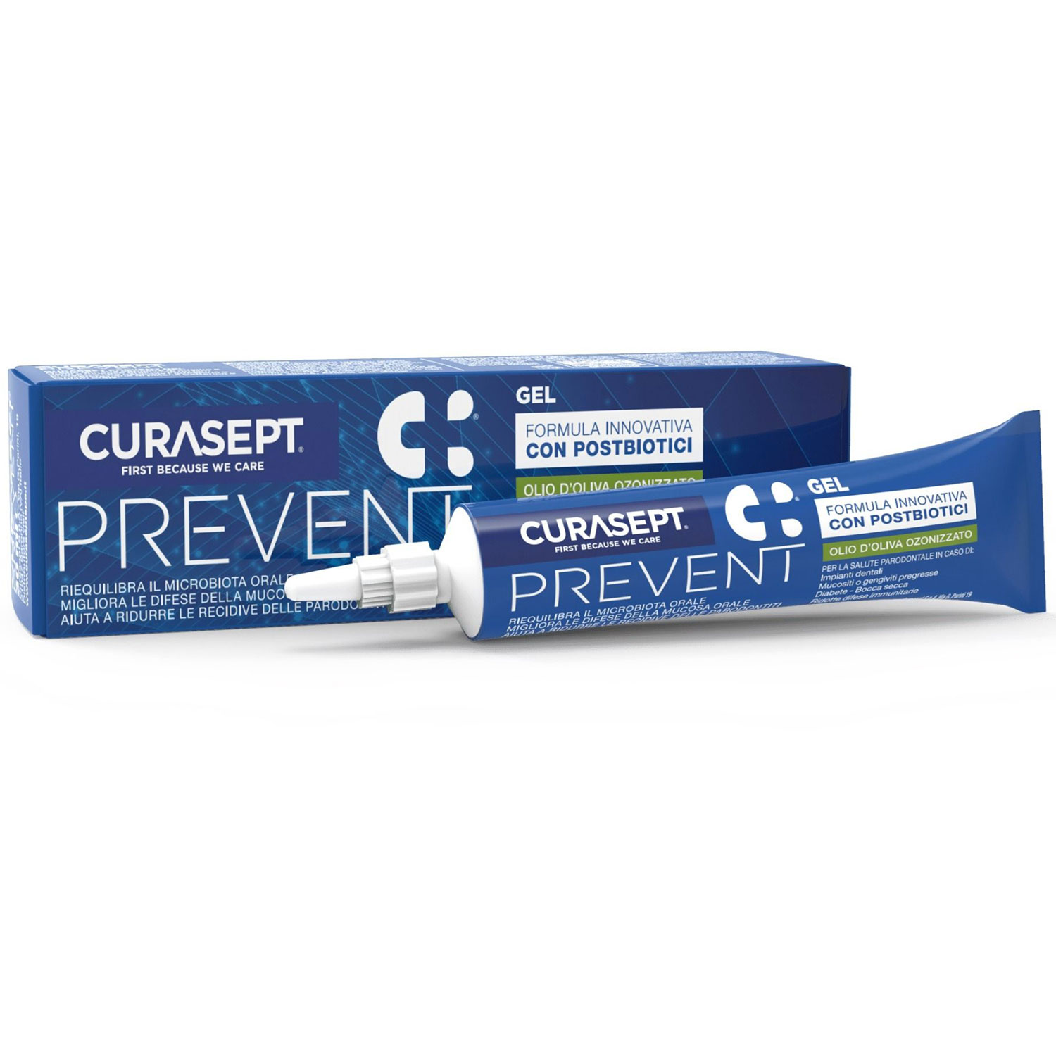 Gel gegen Parodontose CURASEPT Prevent mit Xylitol 30 ml.