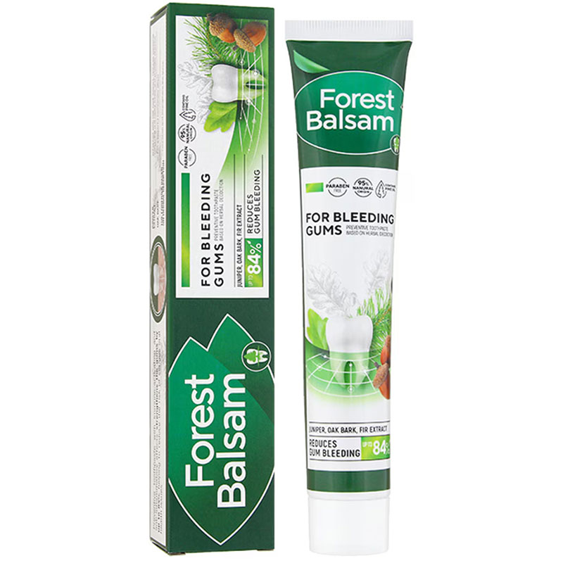Forest Balsam Zahnpasta gegen Zahnfleischbluten Effektive Pflege und Schutz (75 ml.)
